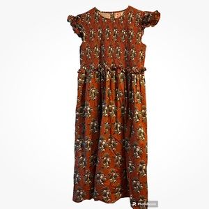 Victoria Dunn Smocked Maxi dress!